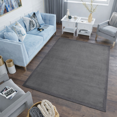 Koberec  FOAM-DG DARK GRAY FLUFFIN  - Huňaté koberce