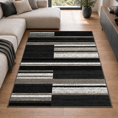 Koberec  D292A DARK GRAY QMEGA PP CRM  - Moderný koberec