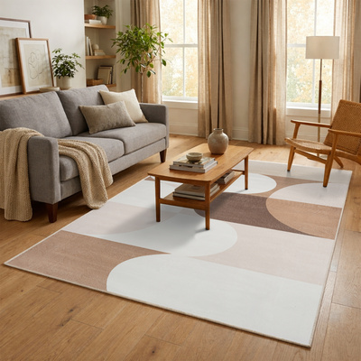 Koberec  HJ-BBK08 BEIGE WISP BBK  - Moderný koberec