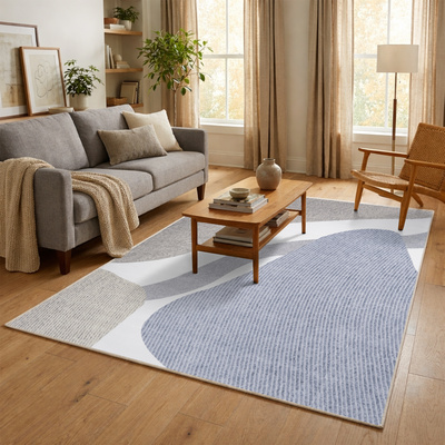 Koberec  HJ-BBK07 GRAY WISP BBK  - Moderný koberec