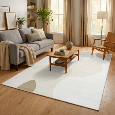 Koberec  HJ-BBK09 LIGHT BEIGE WISP BBK  - Moderný koberec