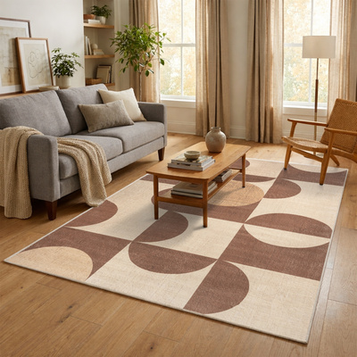 Szőnyeg  HJ-BBK10 BROWN WISP BBK  - Modern szőnyeg