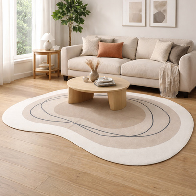 Dywan Nowoczesny Hj-Bbk15  Wisp Bbk - beżowy