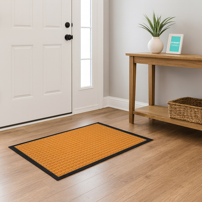 Lábtörlő  Rubber Backed PP with edges (VI 4005) BEIGE 