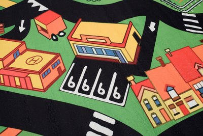 Dywan  B-525 FLANNEL PRINTED  - Dywan Dziecięcy