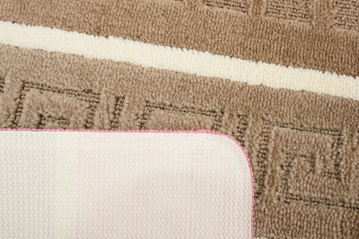 Szőnyeg  A5016 PINK CAMEL MULTI GRECKI  - Fürdőszobai szőnyeg