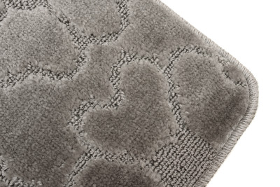 Szőnyeg  IXXX GREY (3305) MONO 2PC (KWIAT)  - Fürdőszobai szőnyeg