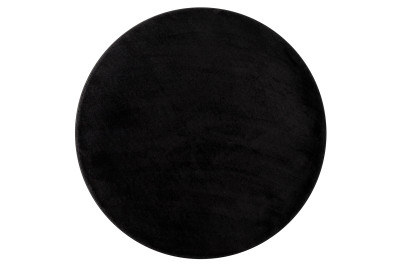 Dywan  9000 BLACK CUDDLE ROUND  - Dywan shaggy