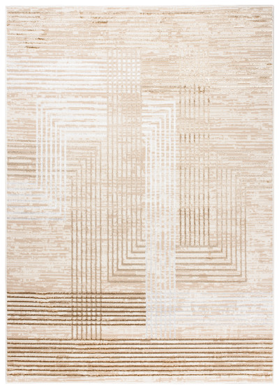 Moderný koberec NI36A BROWN CRYSTAL GYV
