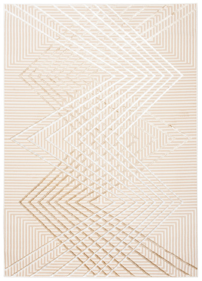 Moderný koberec  NI23A BEIGE CRYSTAL GYV  Béžová