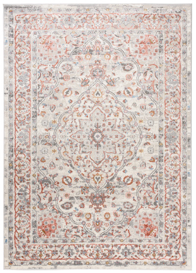 Koberec  G535C WHITE/SALMON RETRO  - Tradičný koberec