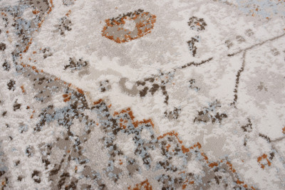 Koberec  G730A WHITE/L_BLUE RETRO  - Tradičný koberec