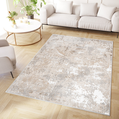 Koberec JE18A WHITE PARMA YDC - Moderný koberec