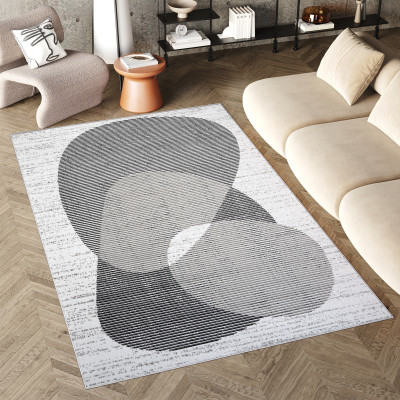 Koberec  NP27G WHITE LUXURY ESM  - Moderný koberec