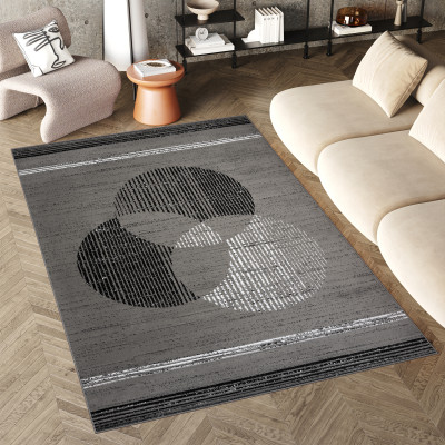 Koberec  NP53C GRAY LUXURY EYM  - Moderný koberec