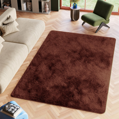 Teppich  BROWN BROWN SILK  - Shaggy-Teppich