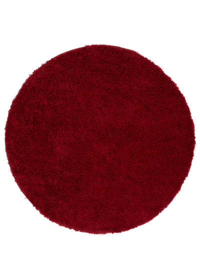 Huňatý koberec P113A RED ESSENCE ROUND (KOŁO) Červená