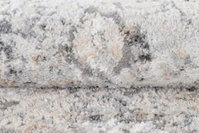 Koberec  D147A L.GRAY VIZON VALLEY ROUND  - Moderný koberec