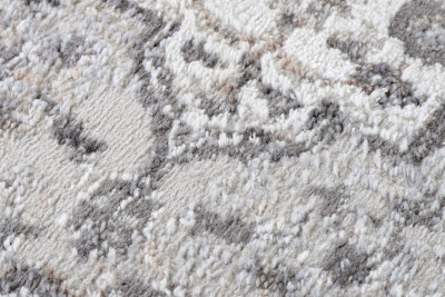 Килим  D172A L.GRAY VIZON VALLEY ROUND  - Сучасний килим