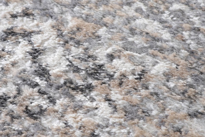 Килим  D714A WHITE VIZON VALLEY ROUND  - Сучасний килим